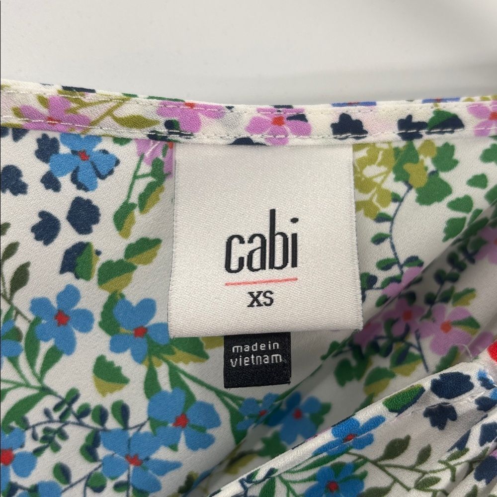 Cabi 5917 Floral Rotation Tank Spring Size XS - Picture 5 of 11